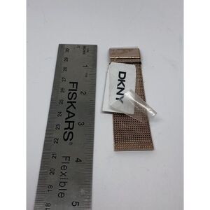New DKNY Watch Half Band Use For Parts Stainless Steel Mesh NY2564 Cc57